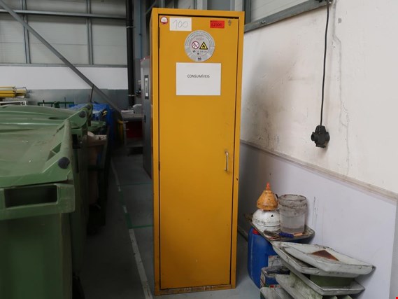 Used Asecos Hazardous goods storage cabinet for Sale (Auction Premium) | NetBid Industrial Auctions