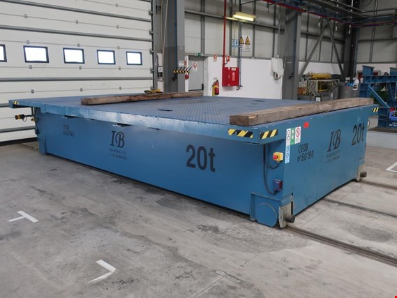 Used IB Heavy-duty rail transport wagon for Sale (Auction Premium) | NetBid Industrial Auctions