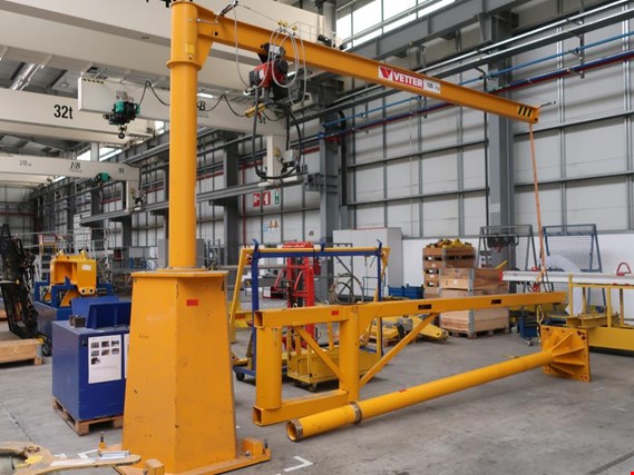 Used Vetter MOB1,25-5,0 Column mounted slewing crane for Sale (Auction Premium) | NetBid Industrial Auctions