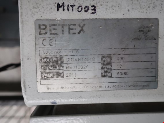 Betex Gigant 4078 Induction device kupisz używany(ą) (Trading Premium) | NetBid Polska
