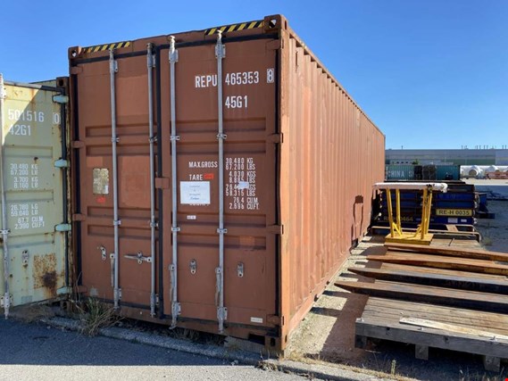Used 40` sea container (highcube) for Sale (Auction Premium) | NetBid Industrial Auctions