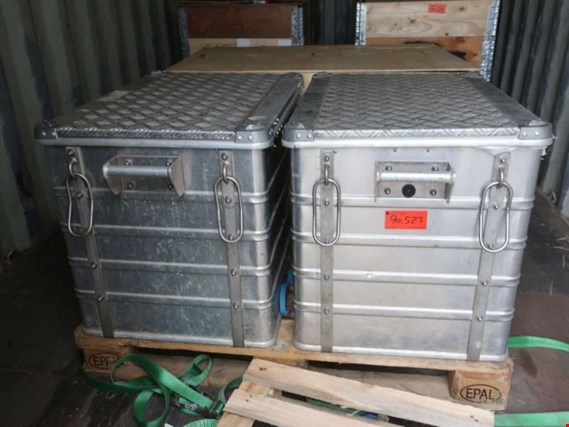 Used Oliver Wilhelm 2 Aluminium transport boxes for Sale (Auction Premium) | NetBid Industrial Auctions