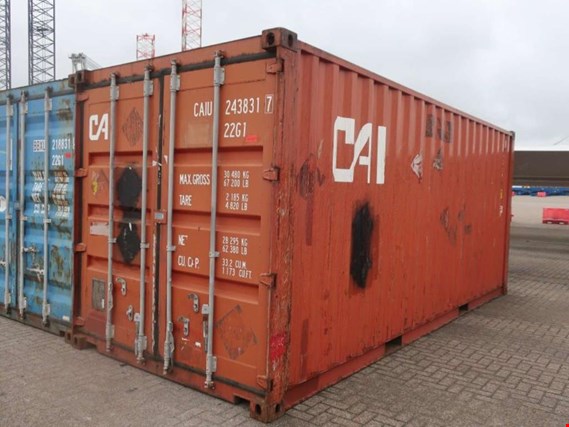 20`- Seecontainer (Standardbox) gebraucht kaufen (Auction Premium) | NetBid Industrie-Auktionen