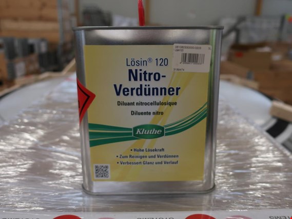Used Kluthe Lösin 120 120 packages nitro thinner for Sale (Auction Premium) | NetBid Industrial Auctions