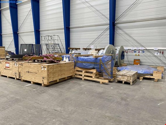 Used Walzengießerei Coswig 1250 1 Satz Rotor shaft 3.4 M 140 EBC for Sale (Trading Premium) | NetBid Industrial Auctions