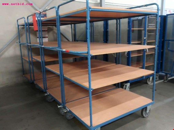 Used 6 Order picking shelf transport trolleys for Sale (Auction Premium) | NetBid Industrial Auctions