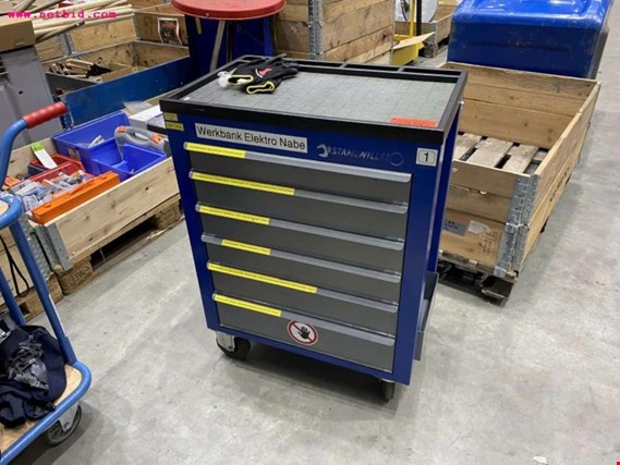 Used Stahlwille Workshop trolley (workbench Elektronabe 1) for Sale (Auction Premium) | NetBid Industrial Auctions
