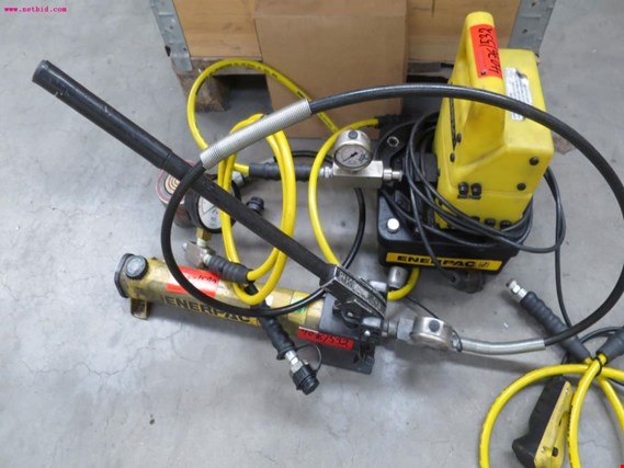 Used Enerpac Hydraulic set for Sale (Auction Premium) | NetBid Industrial Auctions