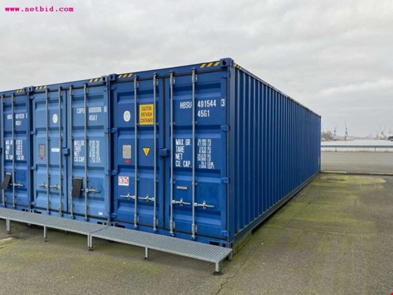 Used 40´ sea container (high cube) for Sale (Auction Premium) | NetBid Industrial Auctions