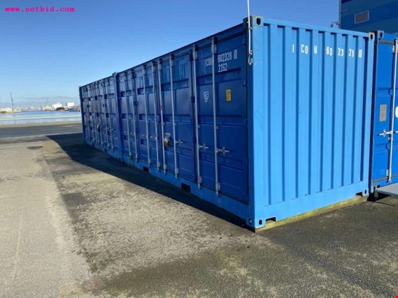 Used 20´ sea container (side door) for Sale (Auction Premium) | NetBid Industrial Auctions