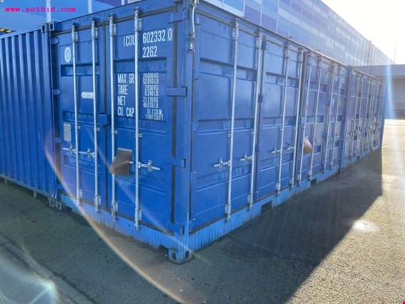 Used 20´ sea container (side door) for Sale (Auction Premium) | NetBid Industrial Auctions