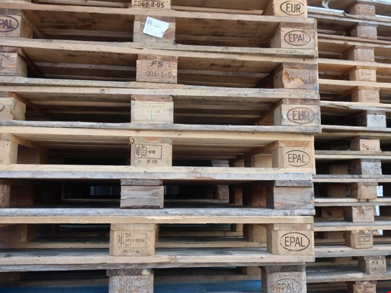 Used 400 Euro pallets for Sale (Auction Premium) | NetBid Industrial Auctions