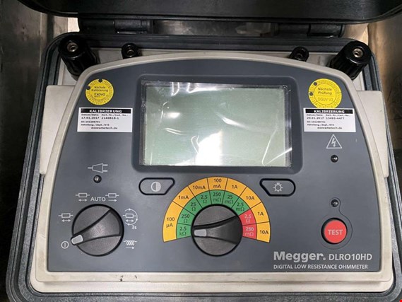 Used Megger DLRO 10 HD Lightning protection measuring device for Sale (Auction Premium) | NetBid Industrial Auctions