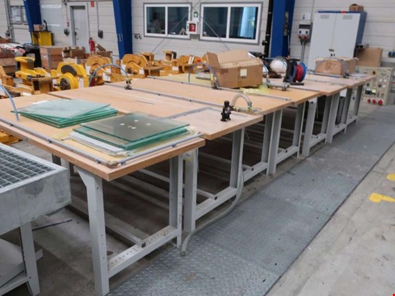 Used 7 Work tables for Sale (Auction Premium) | NetBid Industrial Auctions
