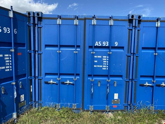 Used Standardbox 20´ sea container for Sale (Trading Premium) | NetBid Industrial Auctions