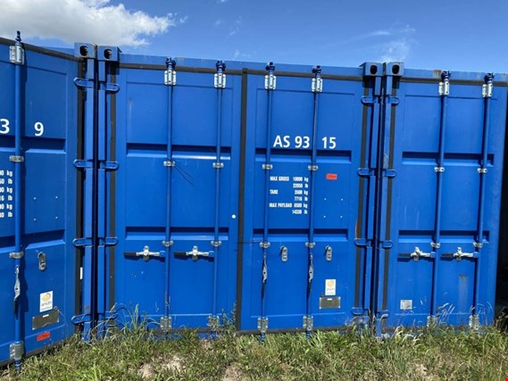Used Standardbox 20´ sea container for Sale (Trading Premium) | NetBid Industrial Auctions
