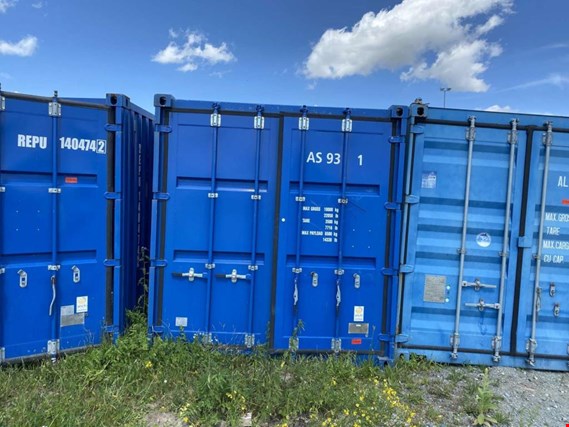 Used Standardbox 20´ sea container for Sale (Auction Premium) | NetBid Industrial Auctions
