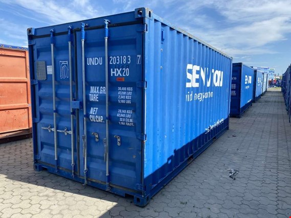 Used Doubledoor 20´ sea container for Sale (Auction Premium) | NetBid Industrial Auctions