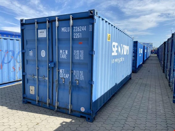 Used Doubledoor 20´ sea container for Sale (Trading Premium) | NetBid Industrial Auctions