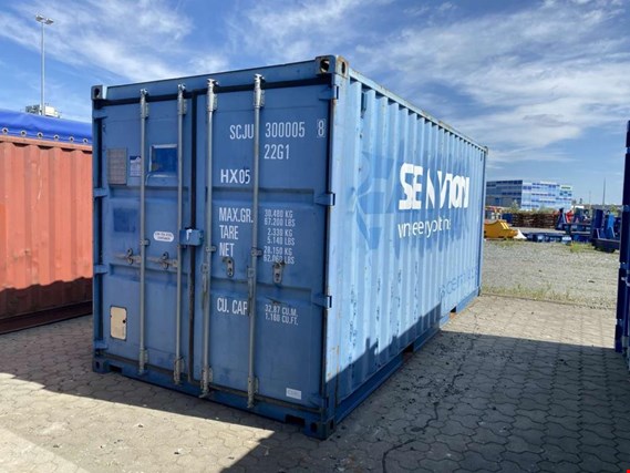 Used Doubledoor 20´ sea container for Sale (Online Auction) | NetBid Industrial Auctions