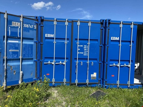 Used Standardbox 20´ sea container (EBM) for Sale (Trading Premium) | NetBid Industrial Auctions