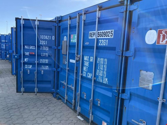 Used 20´ sea container for Sale (Auction Premium) | NetBid Industrial Auctions