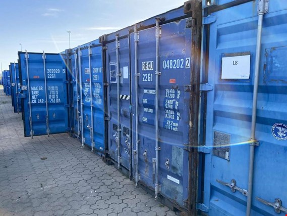 Used 20´ sea container for Sale (Trading Premium) | NetBid Industrial Auctions