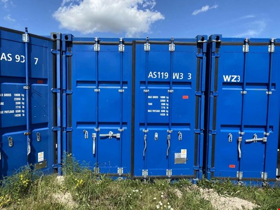 Used Standardbox 20´ sea container for Sale (Auction Premium) | NetBid Industrial Auctions