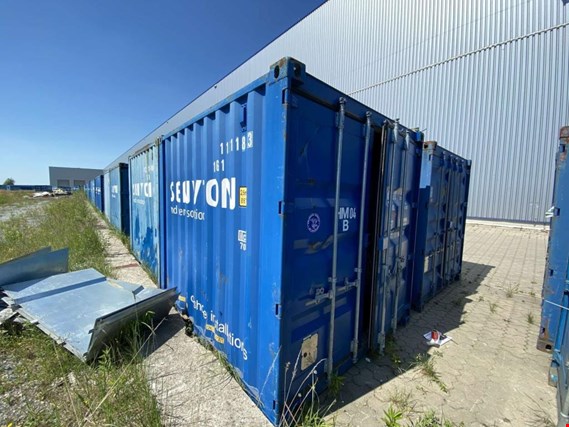 Used Standardbox 10´ sea container for Sale (Trading Premium) | NetBid Industrial Auctions