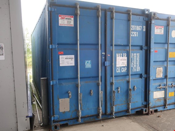 20´-Seecontainer (Standardbox) gebraucht kaufen (Auction Premium) | NetBid Industrie-Auktionen