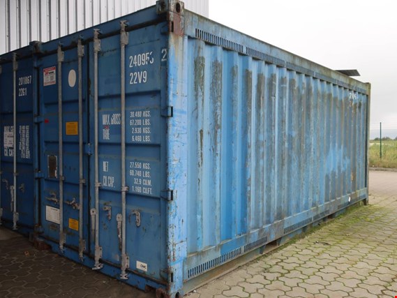 Used 20´ sea container (standard box) for Sale (Auction Premium) | NetBid Industrial Auctions