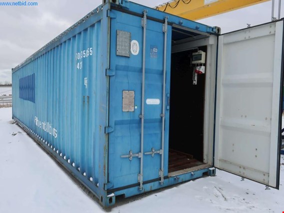 Used 40´ sea container, (open top) for Sale (Online Auction) | NetBid Industrial Auctions
