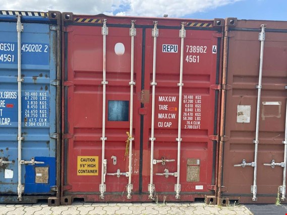 Used Highcube 40´ sea container for Sale (Auction Premium) | NetBid Industrial Auctions