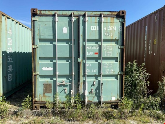 Used Standardbox 40´ sea container for Sale (Trading Premium) | NetBid Industrial Auctions