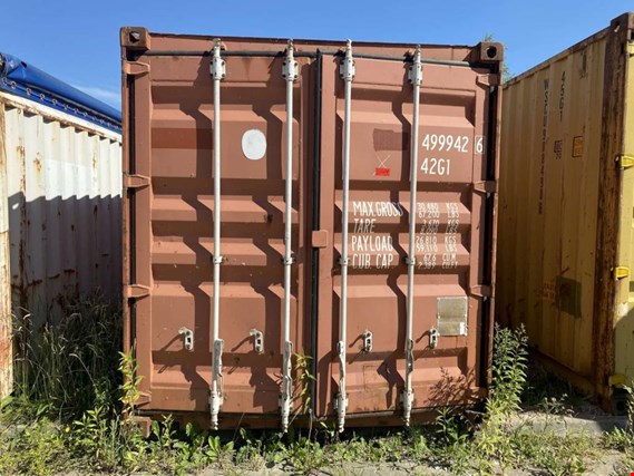 Used Standardbox 40´ sea container for Sale (Auction Premium) | NetBid Industrial Auctions