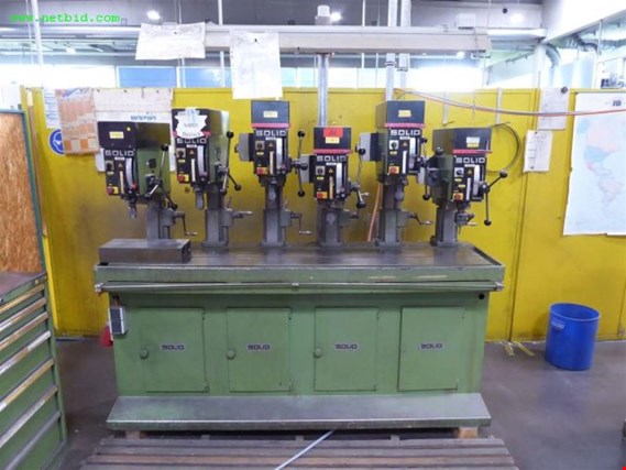 Used Solid Six-axis in-line drilling machine for Sale (Auction Premium) | NetBid Industrial Auctions