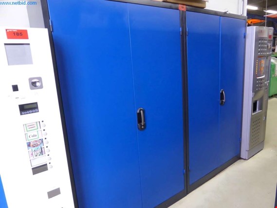 Used 2 Sheet steel cabinets for Sale (Auction Premium) | NetBid Industrial Auctions
