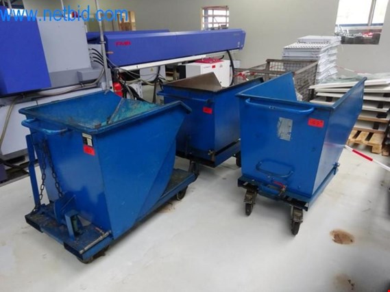 Used 3 mobile chip bucket for Sale (Auction Premium) | NetBid Industrial Auctions