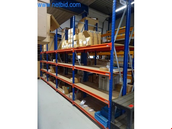 Used 24 lfm. Storage rack for Sale (Auction Premium) | NetBid Industrial Auctions