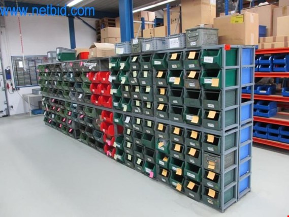 Used Small parts storage rack for Sale (Auction Premium) | NetBid Industrial Auctions