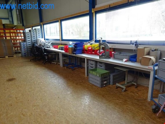 Used 12 lfm. Packing table/visual inspection for Sale (Auction Premium) | NetBid Industrial Auctions