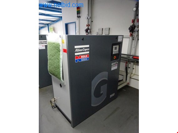 Used Atlas Copco GA18P Screw compressor for Sale (Online Auction) | NetBid Industrial Auctions
