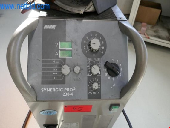 Used Rehm Synergic Pro 2 230-4 Gas shielded welder for Sale (Auction Premium) | NetBid Industrial Auctions