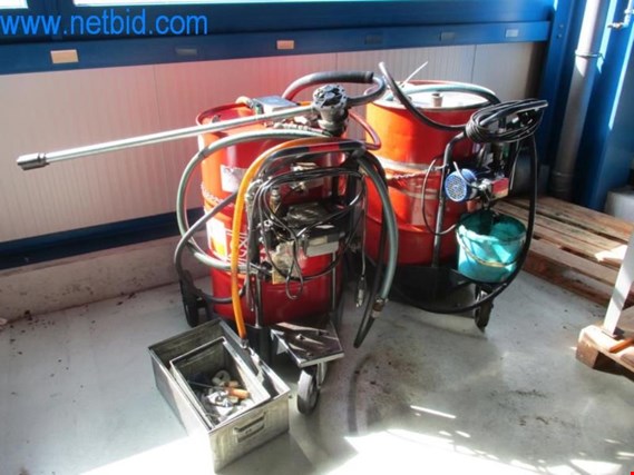 Used 2 Pump trolley for Sale (Auction Premium) | NetBid Industrial Auctions