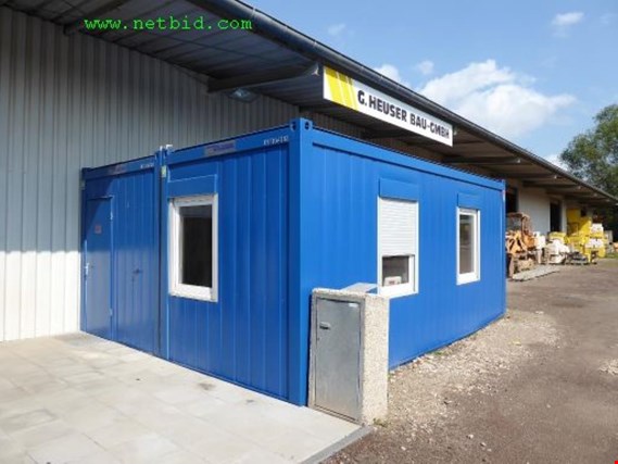 CTX BM 20 Doppel-Bürocontaineranlage gebraucht kaufen (Auction Premium) | NetBid Industrie-Auktionen
