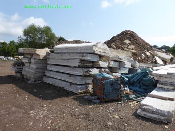 Used 1 Posten Concrete elements (section) for Sale (Trading Premium) | NetBid Industrial Auctions