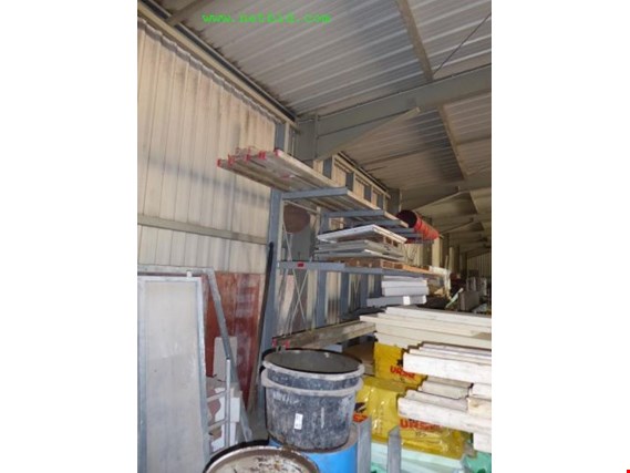 Used Cantilever racking - release after coordination for Sale (Auction Premium) | NetBid Industrial Auctions