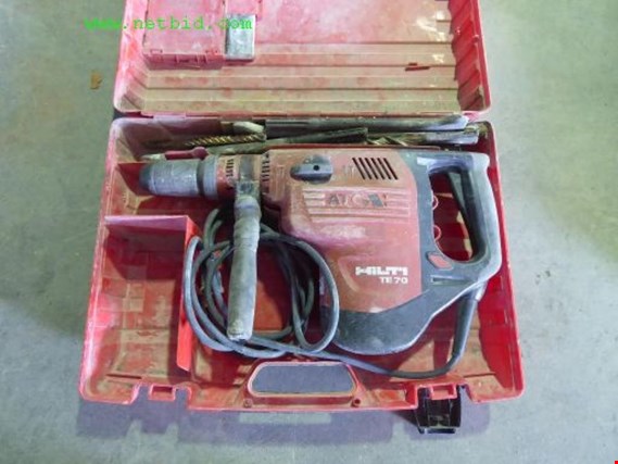 Used Hilti TE 70 ATC Rotary hammer drill/chisel hammer for Sale (Auction Premium) | NetBid Industrial Auctions