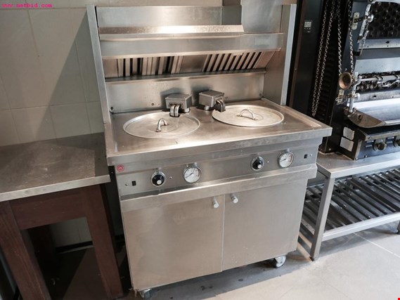 Used Hegro mobile double deep fryer for Sale (Auction Premium) | NetBid Industrial Auctions
