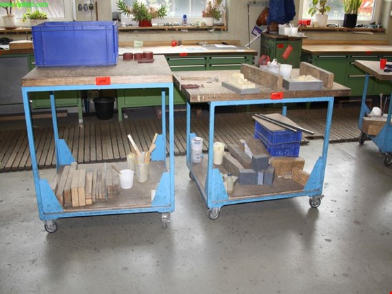 Used 2 multi-level transport/assembly trolleys for Sale (Auction Premium) | NetBid Industrial Auctions